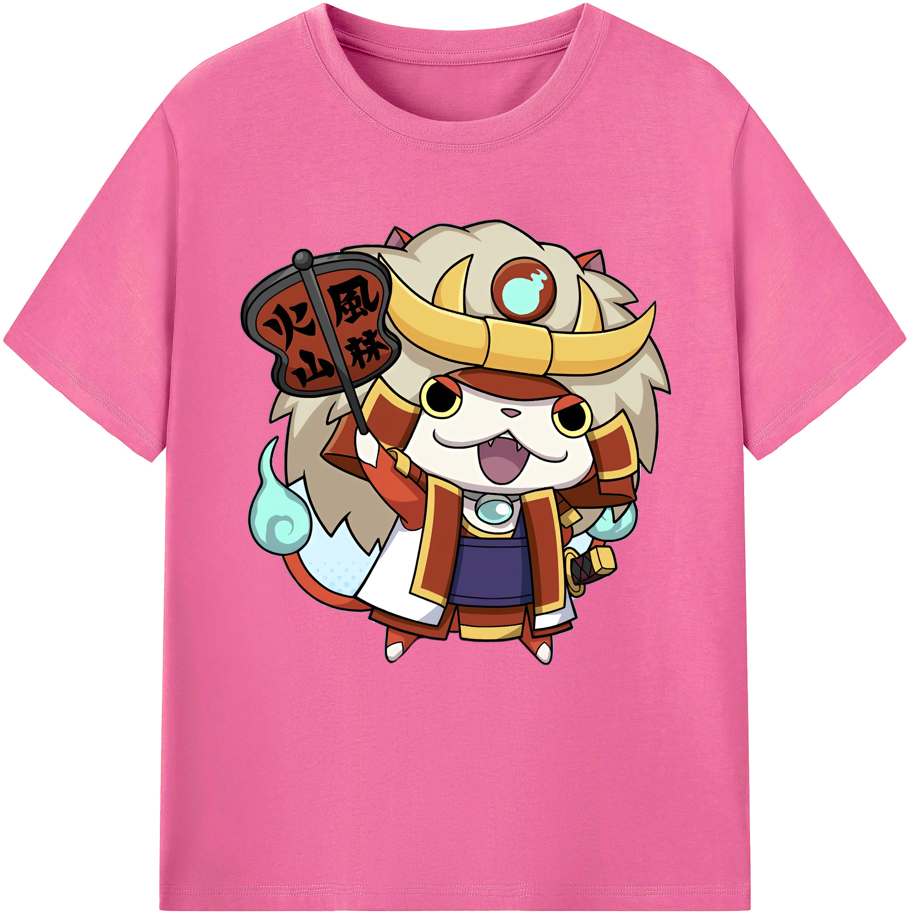 （画像用） 妖怪ウォッチ Yo-kai Watch レディースカジュアルプリントTシャツ（綿100％）